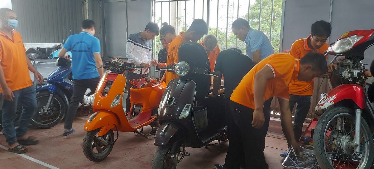 Bộ tài liệu sửa xe máy Honda SH tiếng việt - Trường Dạy Nghề EAC
