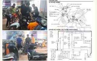 Tổng hợp tài liệu sửa chữa xe máy Honda Lead, Vision, Winer - Trường Dạy Nghề EAC