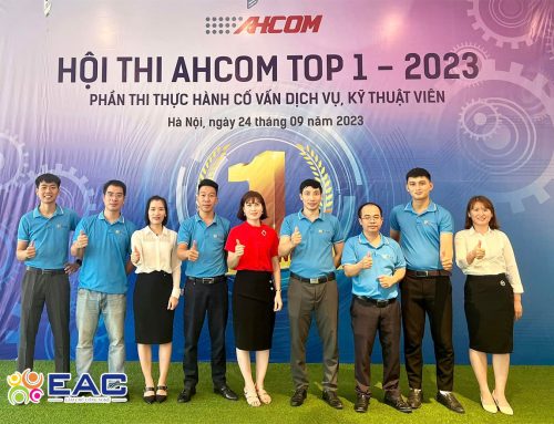 AHCOM Top 1 năm 2023 của AHCOM GROUP: Thi thực hành cố vấn dịch vụ và kỹ thuật viên ô tô