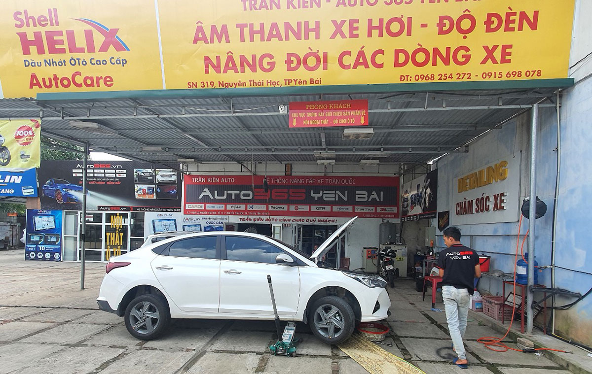 Học viên K1 khóa nghề sửa chữa ô tô toàn diện mở gara Auto365 Yên Bái - Trường Dạy Nghề EAC