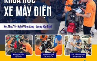 Khóa Học Nghề Sửa Chữa Xe Máy Điện, Xe Đạp Điện - Trường Trung Tâm Dạy Nghề Ô Tô - Xe Máy EAC Tuyển Sinh Khóa Học Nghề Sửa Chữa Xe Máy Điện, Xe Đạp Điện