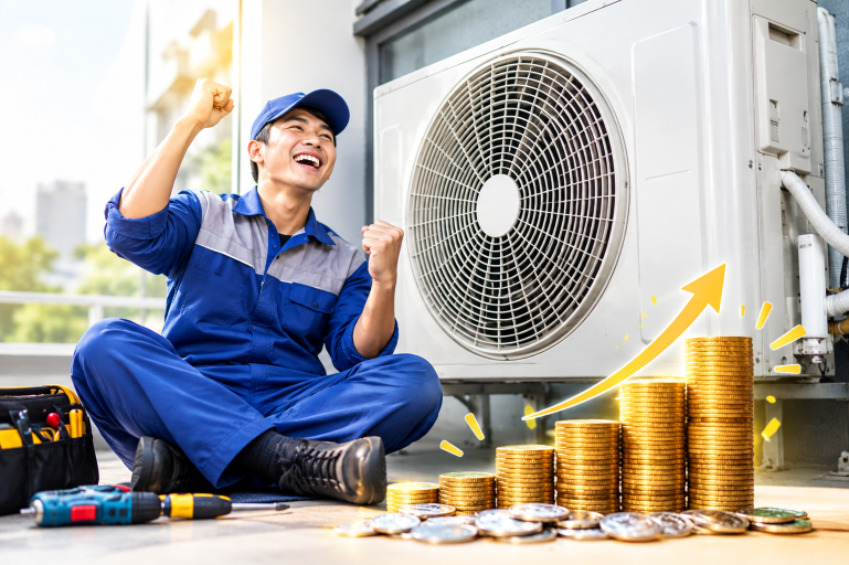 Sự thật về thu nhập nghề điện lạnh năm 2026 - Trường Trung Tâm Dạy Nghề Ô Tô - Xe Máy EAC thu nhập nghề điện lạnh